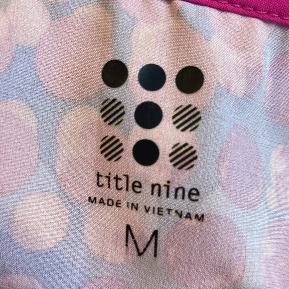 TITLE NINE PINK DAY TRIP SLEEVELESS DRESS COLOR BLOCK CIRCLES BACK Granola Girl